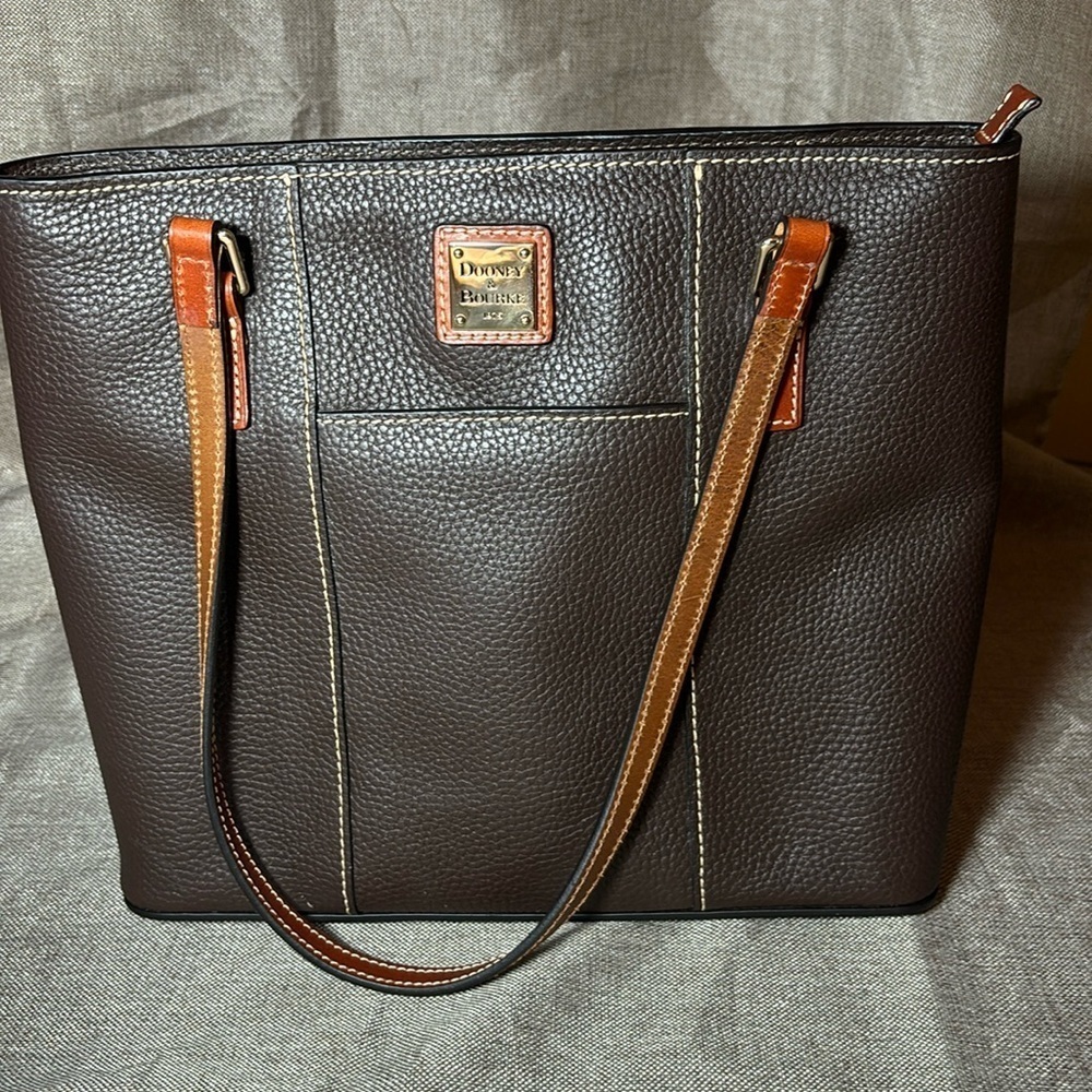 Dooney & Bourke Pebble Grain Small Lexington Shopper Tote Bag
